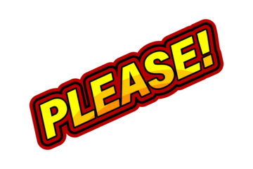 please Text 3D style free png image. 3D style text please. 