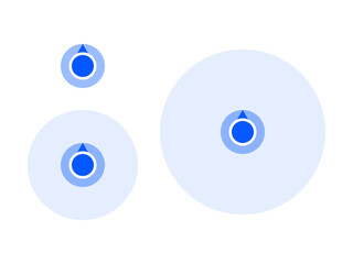 GPS現在地アイコンセット