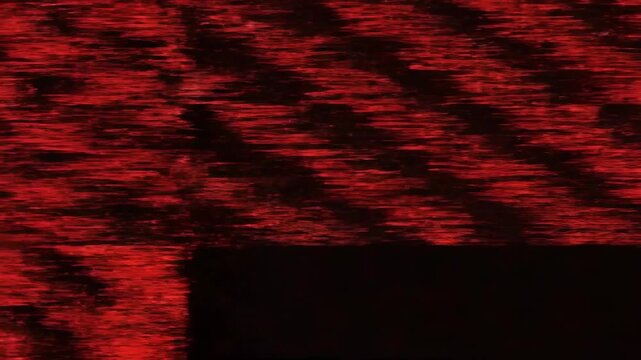 Aggressive digital video data corruption and pixel sorting creating a harsh red and black temporal glitch transition background code, dynamic, cybersecurity