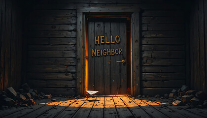 HELLO NEIGHBCR Typography