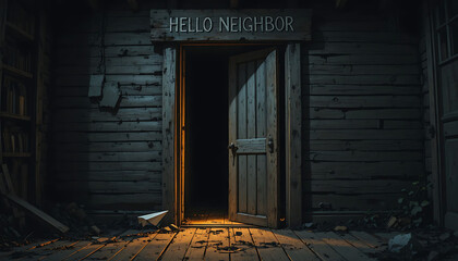 HELLO NEIGHBCR Typography