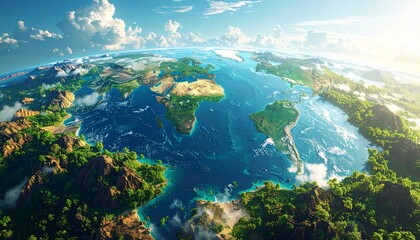 Global Ecosystem Regions and Environmental Balance on Earth