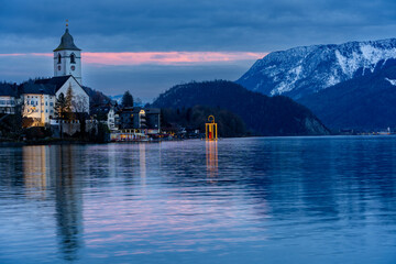 Advents Markt am Wolfgangsee in Sankt Wolfgang in &Ouml;sterreich