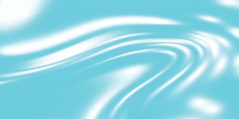 Modern abstract blue silk fabric background with liquid ripples effect. blue snow smooth background vector eps10