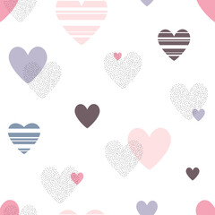 pattern with hearts