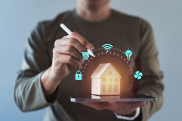 Smart home security and automation control interface