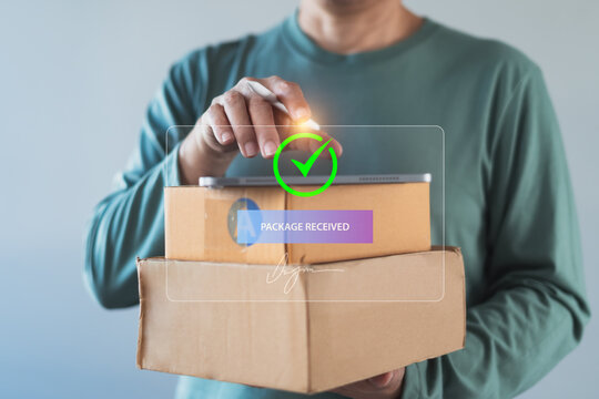 Package Received Digital Confirmation
