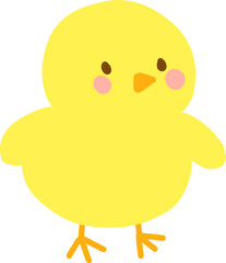 무테 병아리 낙서