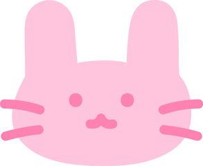 무테 토끼 이모티콘 © ZeloFrom