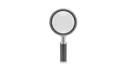 Magnifying Glass Isolated on White Background