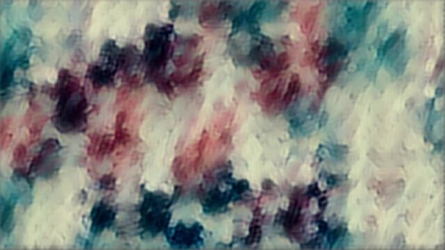 Abstract animated multicolored background in pastel tones. Looping video background stimulating oil or watercolor paints. Hand-drawn, loopable animation. Mockup, overlay motion design element.