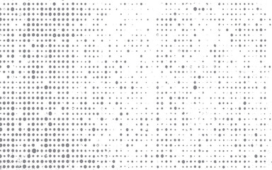 Grunge Halftone Background with Distressed Dot Pattern and Rough Textured Surface.