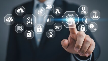 Fingerprint scan for secure access