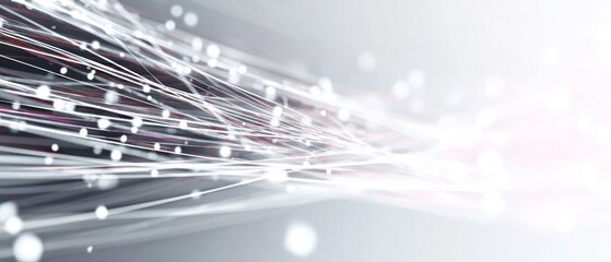 Abstract illustration of data streams and digital information flow background