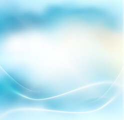 Blue abstract vector background 