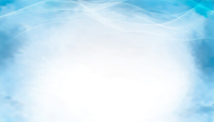 Blue gradiant wave background