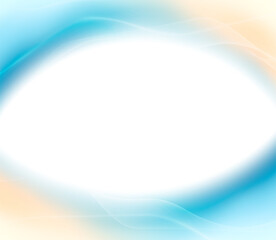 Blue gradiant wave background