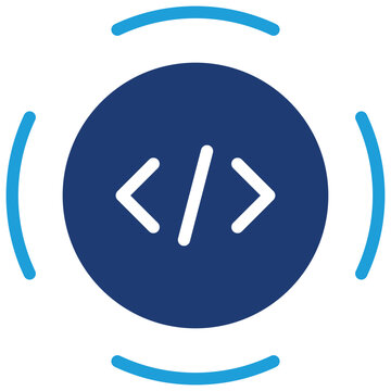 Code Blue Color Icon