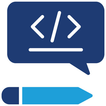 Code Blue Color Icon