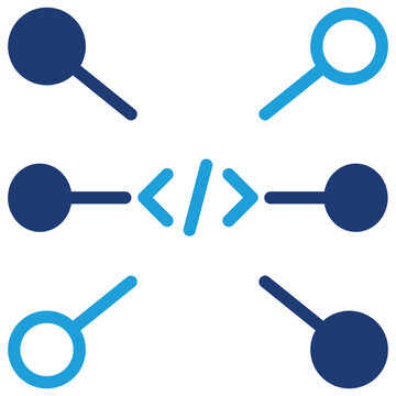 Code Blue Color Icon