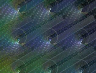 Imaginatory fractal abstract background Image