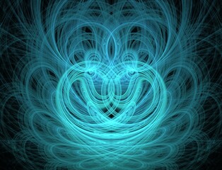 Imaginatory fractal abstract background Image