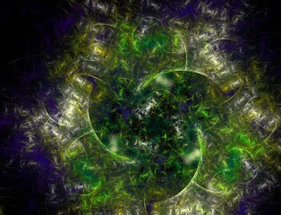 Imaginatory fractal abstract background Image