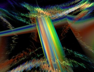 Imaginatory fractal abstract background Image