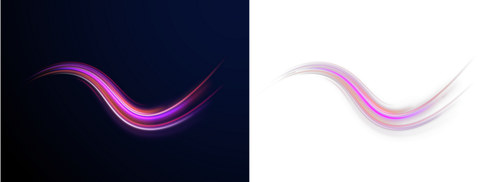 Neon Frame with Glowing Circular Lines, Electric Light Effects, Geometric Ornament, LED Illumination, Transparent Decoration and Modern Advertising Background - Powered by Adobe