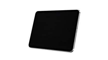 Sleek Tablet Frame with Black Screen
