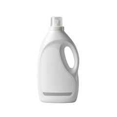 White Plastic Laundry Detergent Bottle with Handle