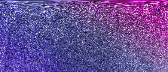 Blue and pink gradient glittery sparkles texture background