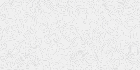 Detailed Seamless Topographic Map with Contour Lines
Classic Black and White Cartography Illustration