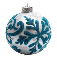 christmas ball on transparent png background