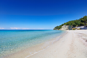 Elani beach in Chalkidiki, Greece