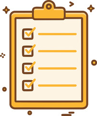 Clipboard Checklist Task Planning Management Icon