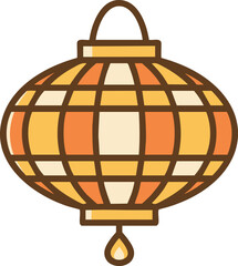 Festival Lantern Decorative Light Celebration Icon