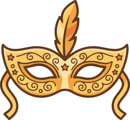 Masquerade Mask Costume Party Festival Icon