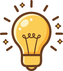 Light Bulb Idea Innovation Creative Icon