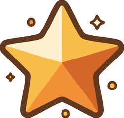 Star Shape Rating Favorite Icon