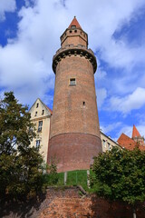 Zamek Piastowski w Legnicy. Legnica, wojew&oacute;dztwo Dolnośląskie, Polska, Europa