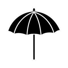Obraz premium vector clip art beach umbrella for web and graphic design