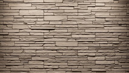 Fototapeta premium Stacked Stone Wall Texture Background Natural Building Material.