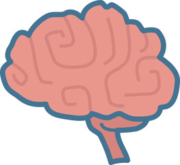 脳みそのイラスト