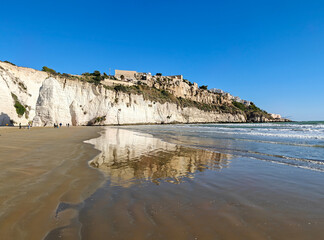 Vieste, Italy - considered one of the pearls of Apulia, Vieste displays turquoise waters and a wonderful Old Town hanging on a vertical cliff