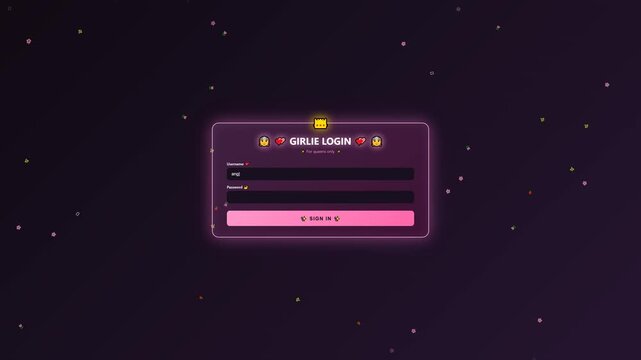A login window appears on screen with an animation indicating hacking or hijacking. The interface displays progress bars and notifications, creating a tech focused visual.