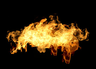 Flames fire burning heat.