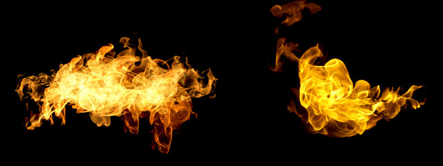 Flames fire burning heat.