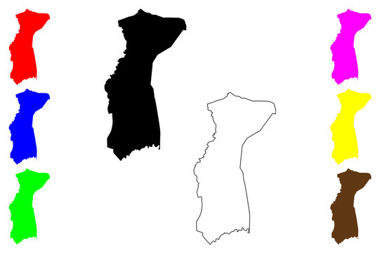 Iriga city (Bicol Region, Republic of the Philippines, ROP) map vector illustration, scribble sketch Iriga map