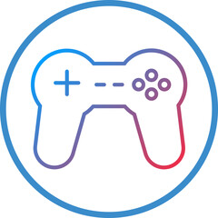 Gamepad Line Icon Style © maryam